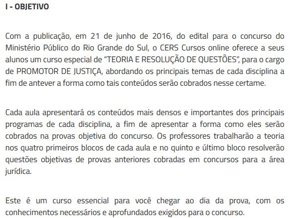 Rateio - MP RS - PROMOTOR (MP RS - Ministério Público do Rio Grande do Sul) 2016. 4